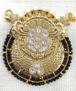AD Stone Gold Plated Pendant