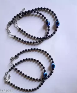 Evil Eye anklet/payal pack of 4