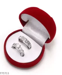 Special King and Queen Adjustable Couple Ring for Husband & Wife / Men & Women / Boys & Girls / Boyfriends & Girlfriends & for Wedding / Anniversary / Birthday / Anniversary / Birthday Gift / Proposal Ring