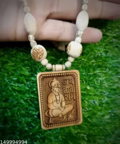 100% original hanuman locket tulsi mala 1 round